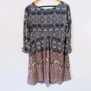 Ecote Urban outfitters paisley shift boho